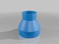 Shop vacuum attachment for Delta Model 22-540 Planer