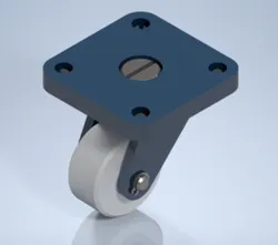 Swivel castor wheel