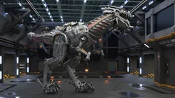 T-Rex Robot Walking Pose 3D model