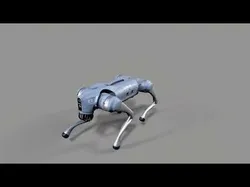 Unitree Go2 Low-poly 3D model