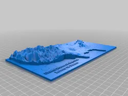 USA Topography Puzzle