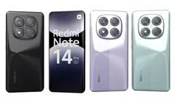 Xiaomi Redmi Note 14 Pro 5G All Colors High Poly 3D model