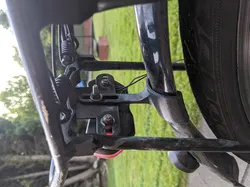 Bicycle mudguard holder front and rear
