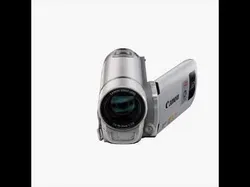 Canon FS400 Silver camcorder Low-poly 3D model