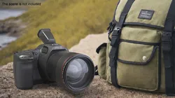 Cinema Camera Blackmagic Design 6K Pro with Lens 3D model