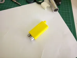 Compact screwdriver with bit eject button