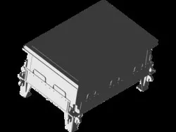 drop side container (open and closed) Automatic locking