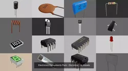 Electronics Components Pack - Eletronica
