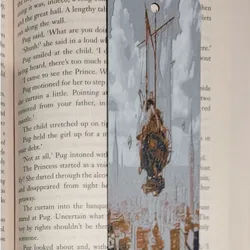Fișiere pentru imprimante 3D | Fișier 3MF | Steampunk Airship Bookmark 04