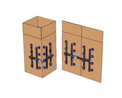 Gripper box erector