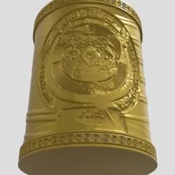 Home Decorations & Ornaments STL indir - CLUB WORLD CUB EMBLEM VASE - LUKANDA21