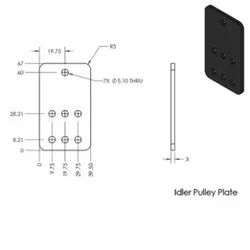 Idler Pulley Plate