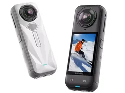 Insta360 X5 with Invisible Selfie Stick 3D model
