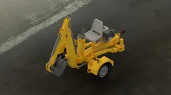 Mini Escavadeira Rebocável | Towable Mini Excavator
