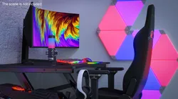 Modern Gamer Table with Computer 3D model