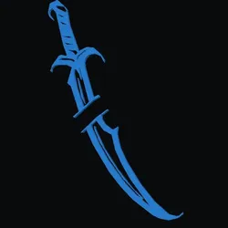 Other STL Download - Dagger.Ornament.Clock Hand Emblem by LUKANDA21