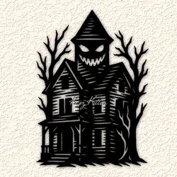 Other STL Download - haunted mansion WALL ART HOME DECORby Kaoz Kitten