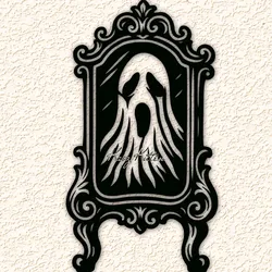 Other STL Download - haunted mirror 2 pieces WALL ART HOME DECORby Kaoz Kitten
