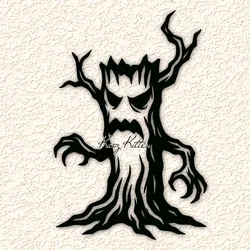 Other STL Download - haunted tree 11 WALL ART HOME DECORby Kaoz Kitten