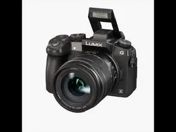 Panasonic Lumix DMC-G7 mirrorless digital camera Kit 14-140mm Low-poly 3D model