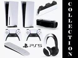 Playstation PS5 Full Collection 3D model