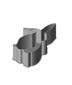 Rabbit 007D, nestable box (v2) #SpringThangs
