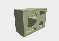 RCF Case Assembly Speaker : KIT 900N