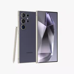 Samsung Galaxy S24 Ultra Titanium Violet Low-poly 3D model