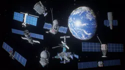 Satellites Package  10 Assets Low-poly 3D model