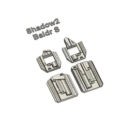 Shadow 2 CZ Baldr S OWB Canted Holster Mold with TrimJigg