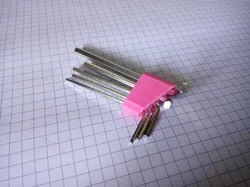 Simple Parametric Allen Hex Key Holder