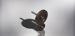 Spur Gear Assembly with Shaft (1:2, 30 Degrees)