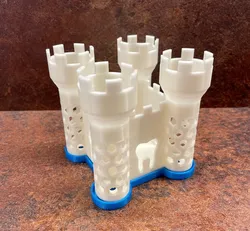 Toothcastle (Toothbrush holder) - Zahnschloss (Zahnbürstenhalter)
