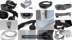 Top Virtual Reality 2018 Collection 3D Model Pack