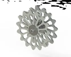 Traktor 15 teeth sprocket - 8mm hub