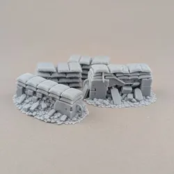 Trenches and Bag Barricades