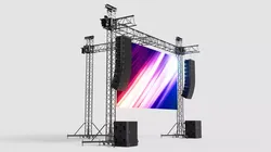 Truss Speakers and Led Screen Model 3D model