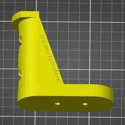 Wall Mount Spool Holder (Screws or Command Strips)