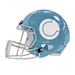 American football helmet