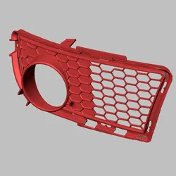BMW E90 FACELIFT FOG LIGHT GRILL 3D SCAN