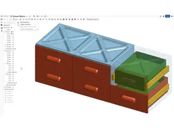 Buzz's LARGE Under Bench Storage System