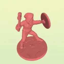Characters & Creatures STL تنزيل - riot scene rioter 3 - HGS67