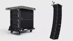 Concert Sound Systems Line Array Meyer Sound Leo 3D model