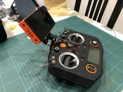 FPV monitor holder for Taranis Q X7