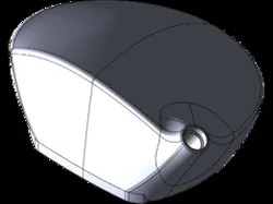 Golf driver head with rollers