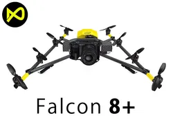 Intel Falcon 8 Plus Drone And Sony A6500 3D model