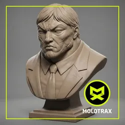 KAORU HANAYAMA - THE STRONGEST YAKUZA - BAKI THE GRAPPLER - REALISTIC BUST