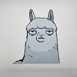 Lama blasé