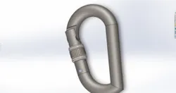 Locking Carabiner Hook