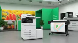MFP Canon ImageRUNNER ADVANCE 4551i II with Paper Deck Unit F1 3D model